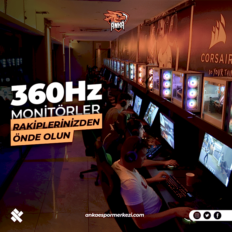 360Hz Monitörler Sizlerle